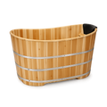 Bain Froid en Bois de Cèdre Nordéva | Baignoire Plongeante  Premium | 120x65cm | Cryothérapie