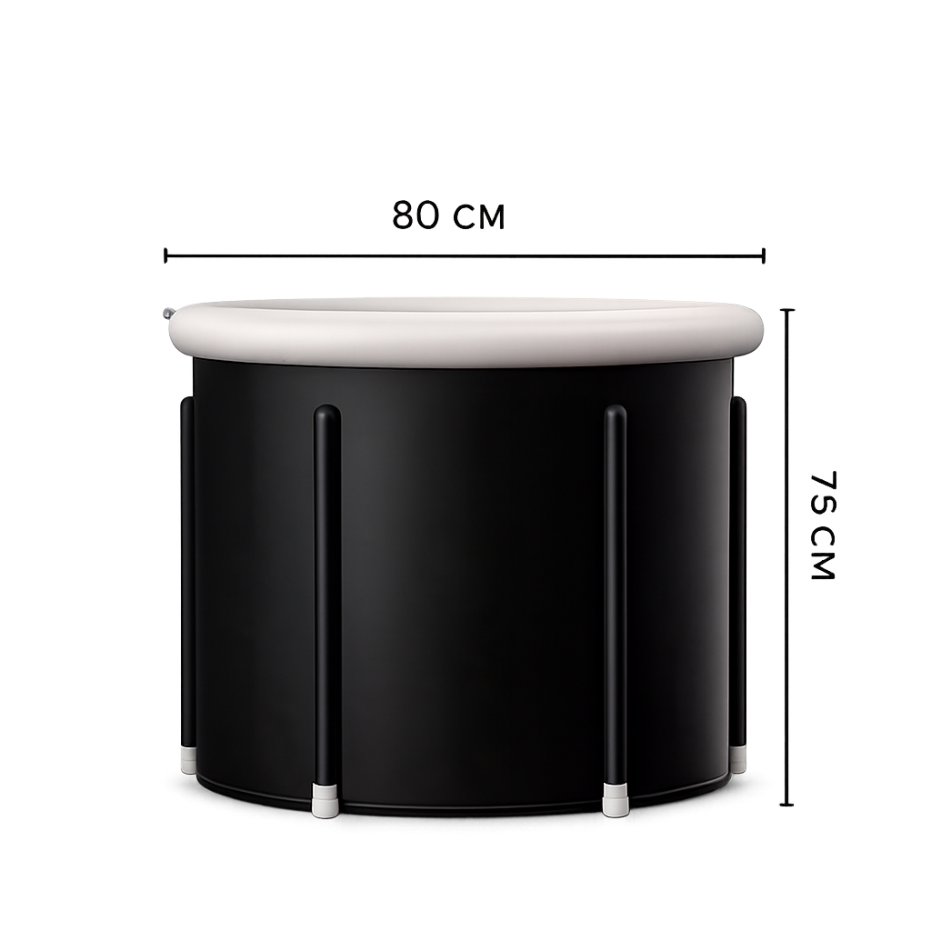 Bain Froid Nordéva | Baignoire Plongeante | Récupération  Musculaire | PVC Renforcé | Isolation Thermique