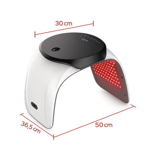 Lampe Luminothérapie Visage LED Nordéva | 7 Couleurs |  PDT Professionnel | 50cm | Anti-âge