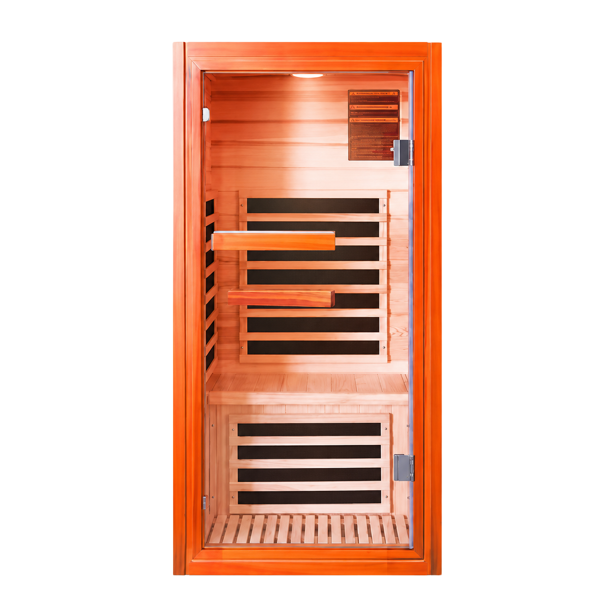 Sauna Infrarouge Solo Nordéva | Bois de Cèdre | 1 Place |  Faible EMF | 160 cm